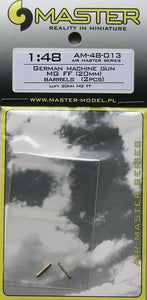 German MG FF (20mm) Barrels (2pcs) (Master)