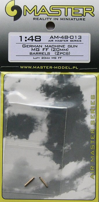 German MG FF (20mm) Barrels (2pcs) (Master)