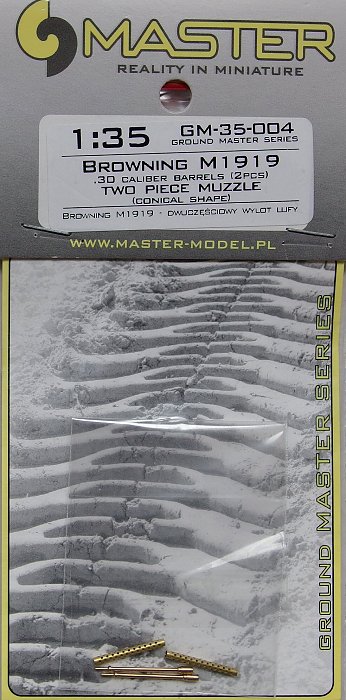 Browning M1919 Barrels - Conical Shape (x2) (Master)