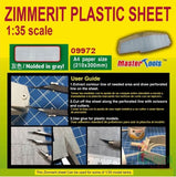 Zimmerit Plastic Sheet (A4) (Master Tools)