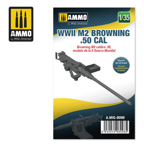 WWII M2 Browning .50 cal (Ammo Mig)