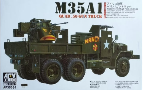 U.S. Army M35A1 Quad- .50 Gun Truck (AFV Club)
