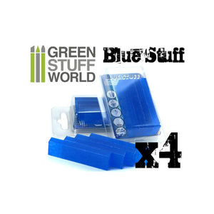 Blue Stuff Mold 4 Bars (Green Stuff World)